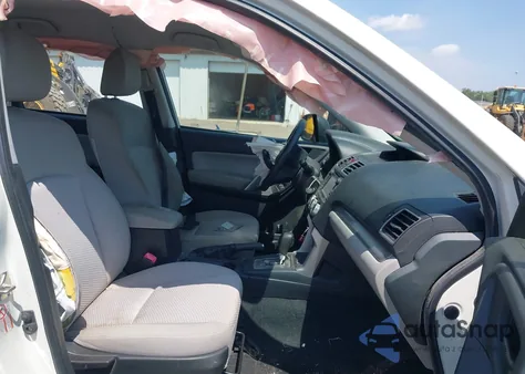 2017 Subaru Forester 2.5I z USA, uszkodzony, nr VIN JF2SJABC8HH493895